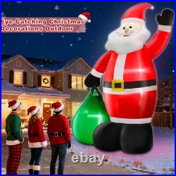 Giant Christmas Inflatable Santa Claus 14 Ft Lighted Yard Decor Outdoor Lawn