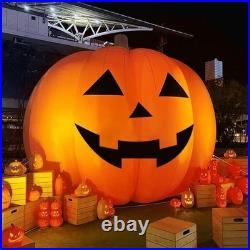 Giant Halloween Inflatable Pumpkin LED Light Blow Up Outdoor Yard Decor