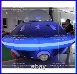 Giant Inflatable UFO with Led Inflatable Flying Saucer UFO Spaceship For Event
