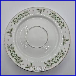 Gibson Christmas Holiday Charm Gold Ivy Trim 20 Piece Set MISSING DINNER PLATES Gibson Christmas Holiday Charm Gold Ivy Trim 20 Piece Set MISSING DINNER PLATES