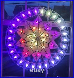 Gift Ko Poinsettia 25 Smart Parol COLOR CHANGING Filipino Christmas Lantern DC