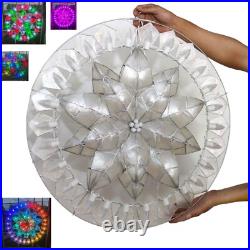 Gift Ko Poinsettia 25 Smart Parol COLOR CHANGING Filipino Christmas Lantern DC