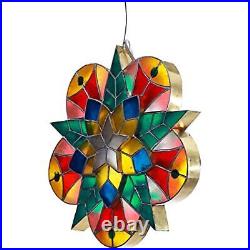 Gift Ko Sampabell Mini Capiz Parol 14 inch LED Christmas Star Lantern Filipino