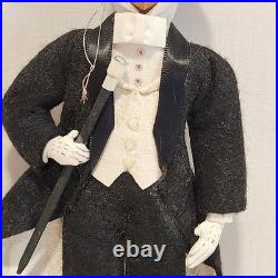 Gladys Boalt 2009 Duke Ellington Ornament Handmade Dapper Gentleman Tuxedo