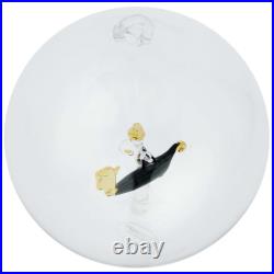 GlassOfVenice Murano Glass Gondola Christmas Ornament