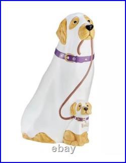 Golden Retriever Halloween Dog Blow Mold Ghost LED 2025 Home Depot 2.5 Ft