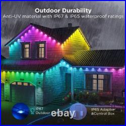 Govee 100ft RGBICW Black Permanent Outdoor Lights Elite