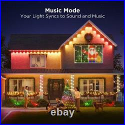Govee 100ft RGBICW Black Permanent Outdoor Lights Elite