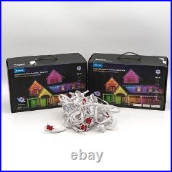 Govee RGBIC LED Permanent Outdoor Lights H805A 100ft For Parts Lot of 2