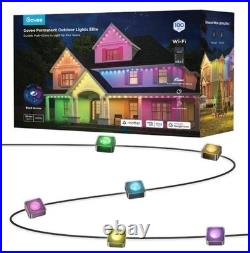 Govee RGBIC Permanent Outdoor Garden Lights Elite Color Changing Black 100ft