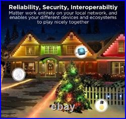 Govee RGBIC Permanent Outdoor Garden Lights Elite Color Changing Black 100ft