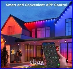 Govee RGBIC Permanent Outdoor Garden Lights Elite Color Changing Black 100ft