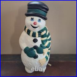 Grand Venture Light Up Snowman Christmas Yard Decoration Outdoor Indoor