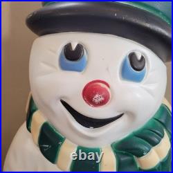 Grand Venture Light Up Snowman Christmas Yard Decoration Outdoor Indoor