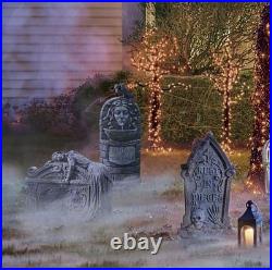 Grandin Road Fountain of Mortals Halloween Indoor Outdoor Resin Water Feature