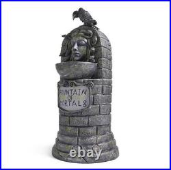 Grandin Road Fountain of Mortals Halloween Indoor Outdoor Resin Water Feature