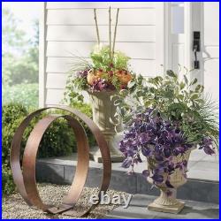 Grandin Road Pumpkin Birch Garden Urn Filler Fall Decor 28x30 Outdoor Indoor