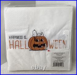 Graphique Snoopy Hapiness Is Halloween Cocktail Napkins New 40 Count Peanuts