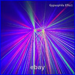 Green Blue Red Purple Multi-line RGB Laser Gloves Light Pair Rechargeable