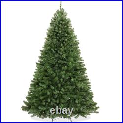 Green Spruce Realistic Artificial Holiday Christmas Tree with Stand