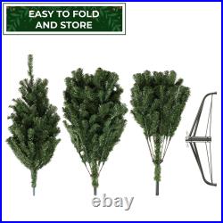Green Spruce Realistic Artificial Holiday Christmas Tree with Stand