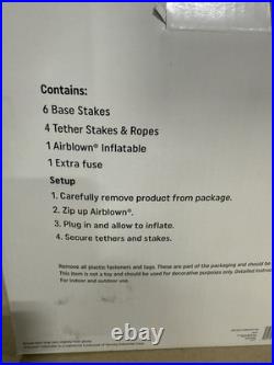 Grinch And The Whos Who-ville Train 9ft Wide Christmas Inflatable Gemmy NEW