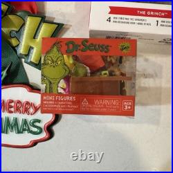 Grinch Christmas Mega Lot Plush Topper Decor Ornaments Yard Stakes