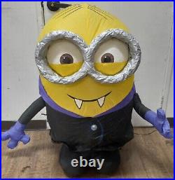 HALLOWEEN Despicable Me GHOST DRACULA Minion 2 Airblown Inflatable Decor 3.5