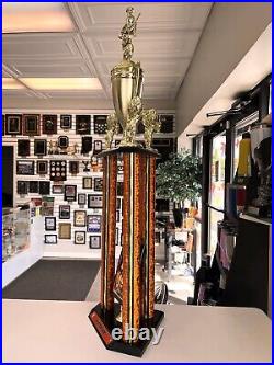 HALLOWEEN TROPHY 35 TALL SUPER COOL AWARD With WITCH FIGURE AND FUN GRAPHICS # HALLOWEEN TROPHY 35 TALL SUPER COOL AWARD With WITCH FIGURE AND FUN GRAPHICS #