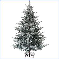 HOMCOM 7.5ft Artificial Nordic Pine Christmas Tree with Snow, Easy Assembly HOMCOM 7.5ft Artificial Nordic Pine Christmas Tree with Snow, Easy Assembly