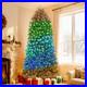 HOMCOM_9ft_Christmas_Tree_with_RGB_LEDs_App_Control_Hinged_Xmas_Tree_01_frw