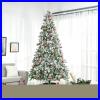 HOMCOM_Snow_Flocked_Artificial_Christmas_Tree_Holiday_Decoration_Green_01_bej