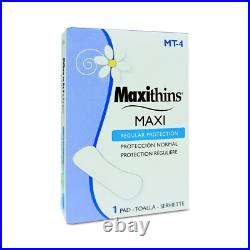 HOSPECO MT4 Maxithins Vended Sanitary Napkins #4 Case of 250 Individually Bo HOSPECO MT4 Maxithins Vended Sanitary Napkins #4 Case of 250 Individually Bo
