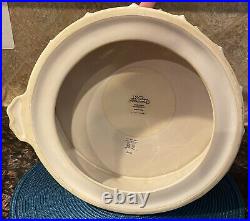 HTF Pottery Barn 12 Days of Christmas Drummer Drumming Stoneware Cake Stand