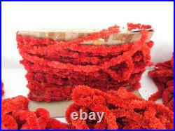 HUGE Lot of Antique & Vintage CHRISTMAS Raffia & Chenile Garlands and Wreaths HUGE Lot of Antique & Vintage CHRISTMAS Raffia & Chenile Garlands and Wreaths