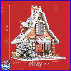 Hahaspil Christmas Gingerbread House Ornaments Building Set Toys, ? With Led L Hahaspil Christmas Gingerbread House Ornaments Building Set Toys, ? With Led L