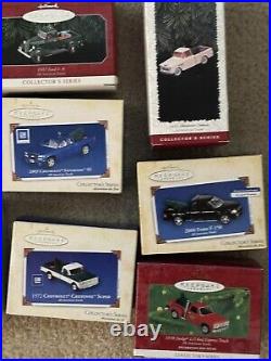 Hallmark Christmas Ornament Pickup Truck Collection Collector's Series Classic