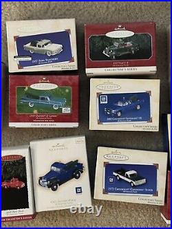 Hallmark Christmas Ornament Pickup Truck Collection Collector's Series Classic