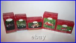 Hallmark Ornament Collector's Club Christmas Tree Hanging Classic Cars Lot of 5