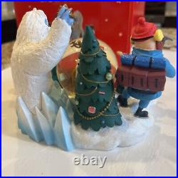 Hallmark Snow Globe XKT1445 Rudolph Red-Nosed Reindeer 50th Anniversary with Box