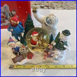Hallmark Snow Globe XKT1445 Rudolph Red-Nosed Reindeer 50th Anniversary with Box