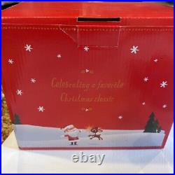 Hallmark Snow Globe XKT1445 Rudolph Red-Nosed Reindeer 50th Anniversary with Box