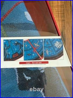 Hallmark Star Wars The Force is Strong Magic Christmas Tree Skirt 48 New