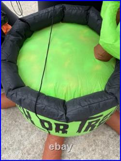 Halloween 6 ft Lighted Animated Fire and Ice Witches Cauldron Inflatable Halloween 6 ft Lighted Animated Fire and Ice Witches Cauldron Inflatable
