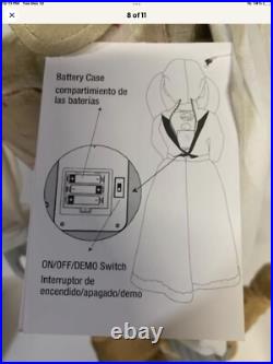 Halloween Classics Animated Scary LED Creepy Haunted Doll 3ft Home Accents Depot