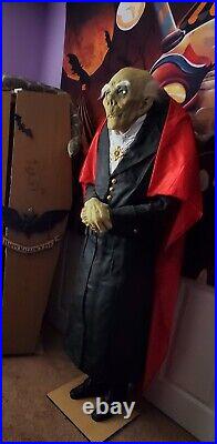 Halloween Count Dracula life size prop 6ft tall