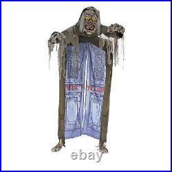 Halloween Express Animated Looming Ghoul Walk-Through Halloween Decoration 10 Halloween Express Animated Looming Ghoul Walk-Through Halloween Decoration 10