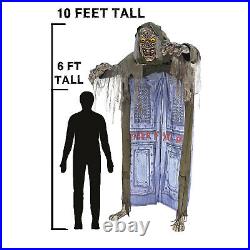Halloween Express Animated Looming Ghoul Walk-Through Halloween Decoration 10 Halloween Express Animated Looming Ghoul Walk-Through Halloween Decoration 10