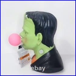 Halloween Martha Stewart Frankenstein monster Blowing Bubble Gum Statue