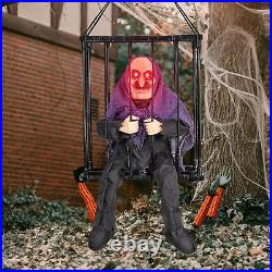 Halloween Prisoner Decor Scary Cage Prisoner Caged Jail Screaming vividly